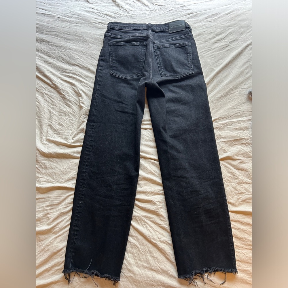 Everlane Way High Jean in Coal